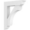 Ekena Millwork Standard Legacy Architectural Grade PVC Bracket With Traditional Ends, 5"W x 24"D x 32"H BKTP05X24X32LEC01 - alternate 1
